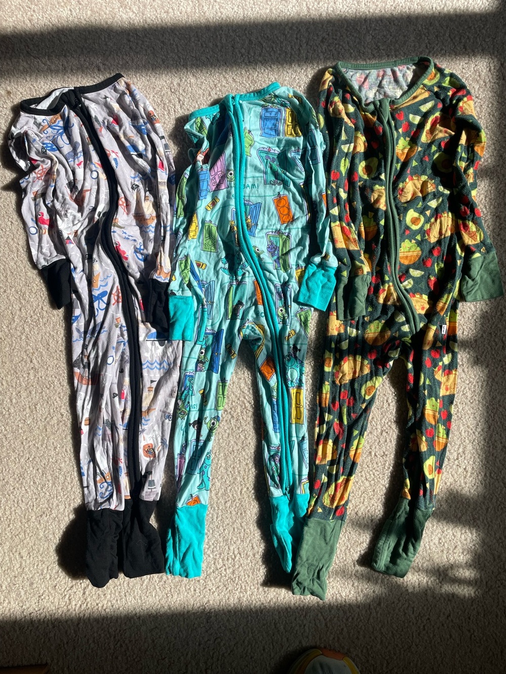 Little Sleepies 18-24 mo zippy BUNDLE